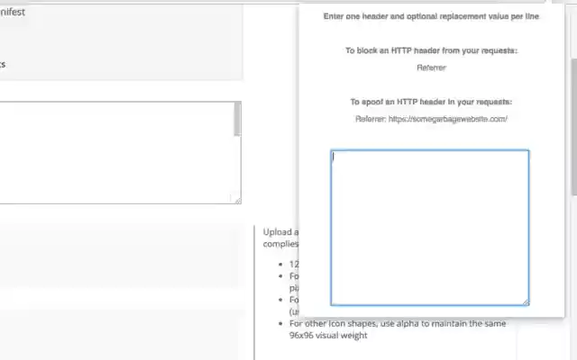NoRefer  from Chrome web store to be run with OffiDocs Chromium online