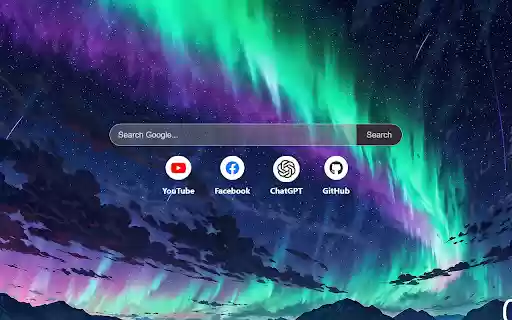 Northern Lights Horizon  from Chrome web store to be run with OffiDocs Chromium online