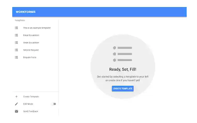 Notes/Form Generator | Workforms  from Chrome web store to be run with OffiDocs Chromium online