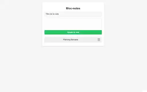 Notes – Toutes vos idées au même endroit  from Chrome web store to be run with OffiDocs Chromium online