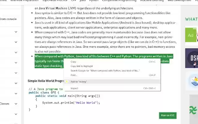 Notezy  from Chrome web store to be run with OffiDocs Chromium online