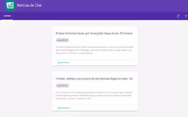 Noticias de Cine from Chrome web store to be run with OffiDocs Chromium online Noticias de Cine from Chrome web store to be run with OffiDocs Chromium online