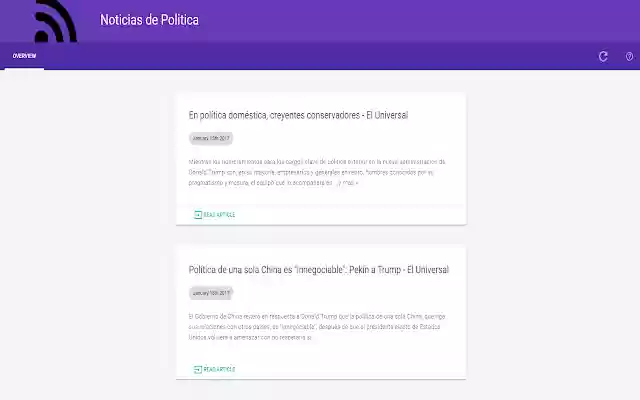Noticias de Politica from Chrome web store to be run with OffiDocs Chromium online Noticias de Politica from Chrome web store to be run with OffiDocs Chromium online