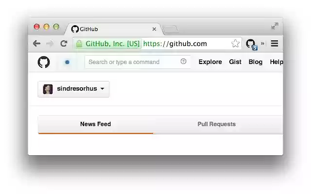 Notifier for GitHub  from Chrome web store to be run with OffiDocs Chromium online