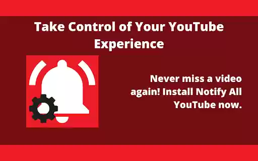 Notify All YouTube  from Chrome web store to be run with OffiDocs Chromium online