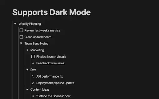 Notion Line — Structure at a Glance  from Chrome web store to be run with OffiDocs Chromium online