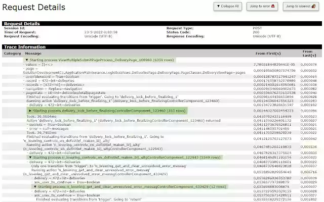 NovuloTraceFormatter  from Chrome web store to be run with OffiDocs Chromium online