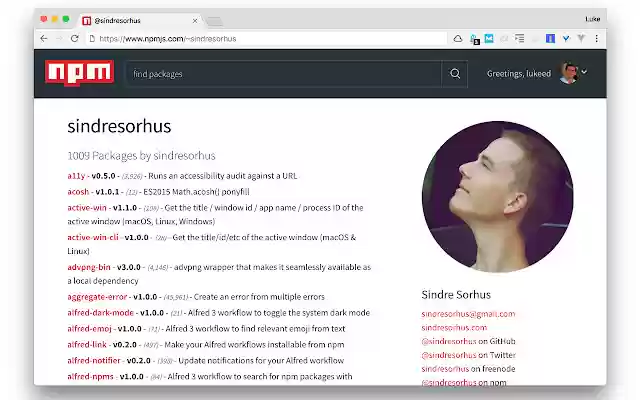 NPM Downloads  from Chrome web store to be run with OffiDocs Chromium online