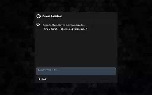 Nulio Solana Assistant  from Chrome web store to be run with OffiDocs Chromium online
