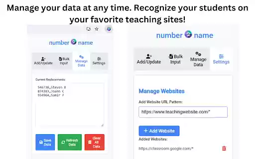 number2name from Chrome web store to be run with OffiDocs Chromium online number2name from Chrome web store to be run with OffiDocs Chromium online
