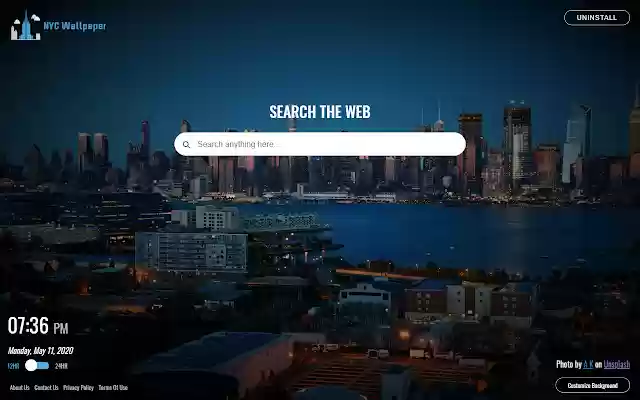 NYC Wallpaper  from Chrome web store to be run with OffiDocs Chromium online