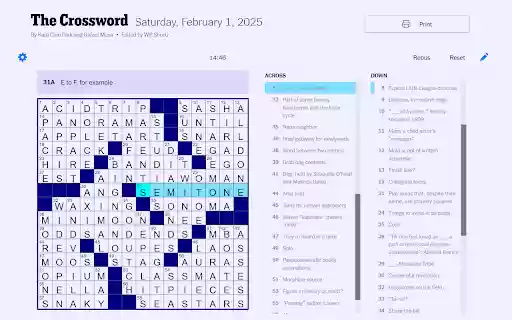 NYT Crossword Dark Mode from Chrome web store to be run with OffiDocs Chromium online NYT Crossword Dark Mode from Chrome web store to be run with OffiDocs Chromium online