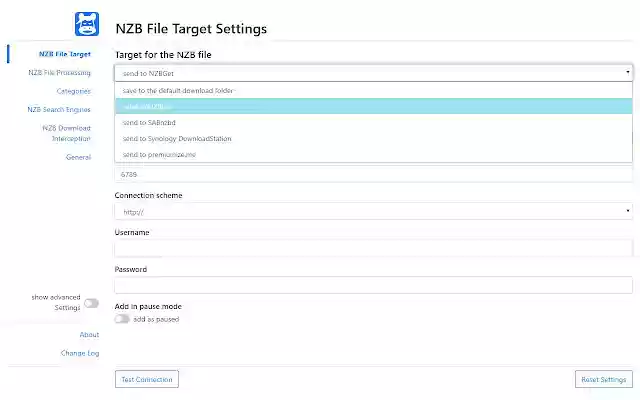 NZBDonkey  from Chrome web store to be run with OffiDocs Chromium online