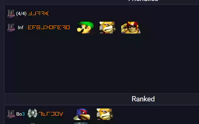 Obfuscate Smashladder usernames  from Chrome web store to be run with OffiDocs Chromium online