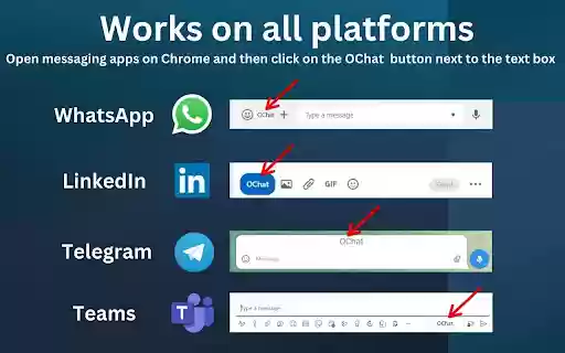 OChat: AI chat companion for WhatsApp more. from Chrome web store to be run with OffiDocs Chromium online OChat: AI chat companion for WhatsApp more. from Chrome web store to be run with OffiDocs Chromium online