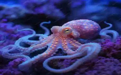 octopus wallpaper  from Chrome web store to be run with OffiDocs Chromium online