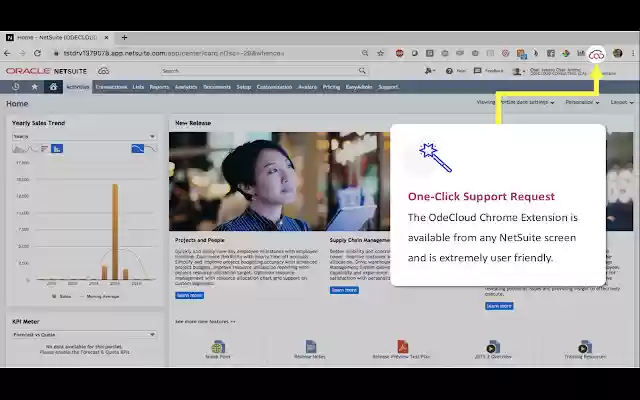 OdeCloud extension  from Chrome web store to be run with OffiDocs Chromium online