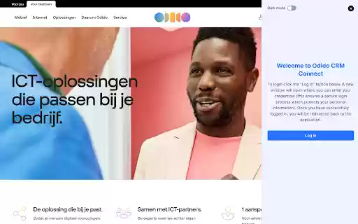 Odido CRM Connect from Chrome web store to be run with OffiDocs Chromium online Odido CRM Connect from Chrome web store to be run with OffiDocs Chromium online