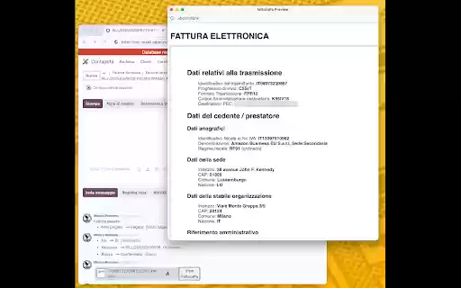 Odoo FatturaPa Viewer  from Chrome web store to be run with OffiDocs Chromium online