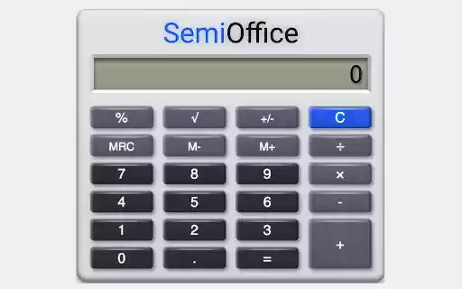 Office Calculator  from Chrome web store to be run with OffiDocs Chromium online