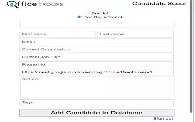 OfficeTroops Candidate Scout (Global) from Chrome web store to be run with OffiDocs Chromium online OfficeTroops Candidate Scout (Global) from Chrome web store to be run with OffiDocs Chromium online