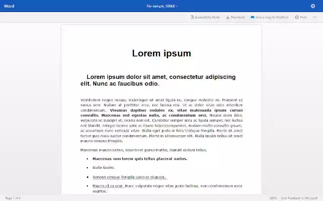 Office Web  from Chrome web store to be run with OffiDocs Chromium online