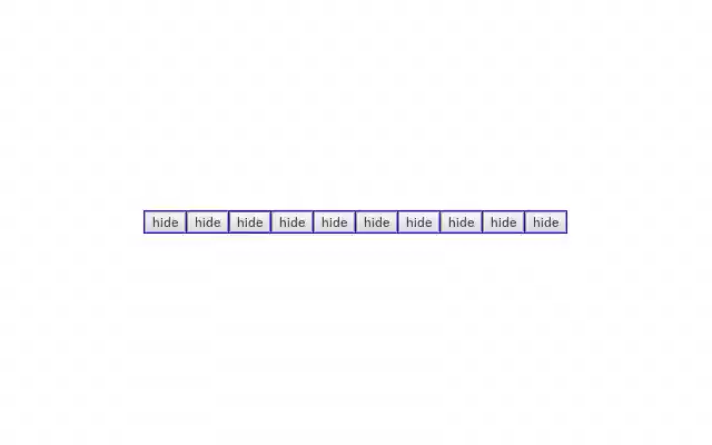 OK Hides A Lot  from Chrome web store to be run with OffiDocs Chromium online