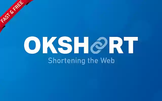 OkShort URL Shortener  from Chrome web store to be run with OffiDocs Chromium online