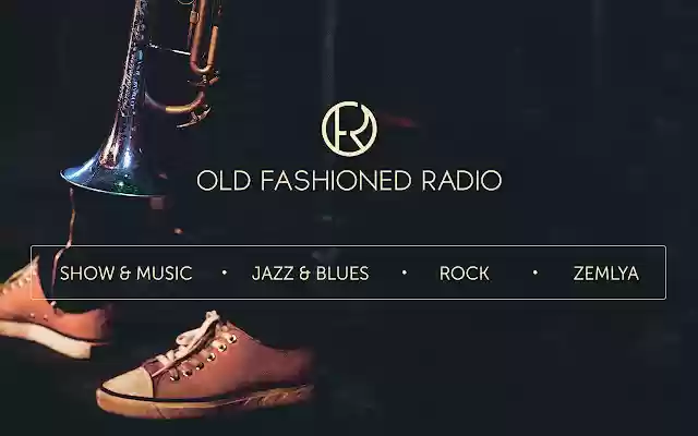 Old Fashioned Radio từ cửa hàng Chrome trực tuyến sẽ được chạy với OffiDocs Chromium trực tuyến