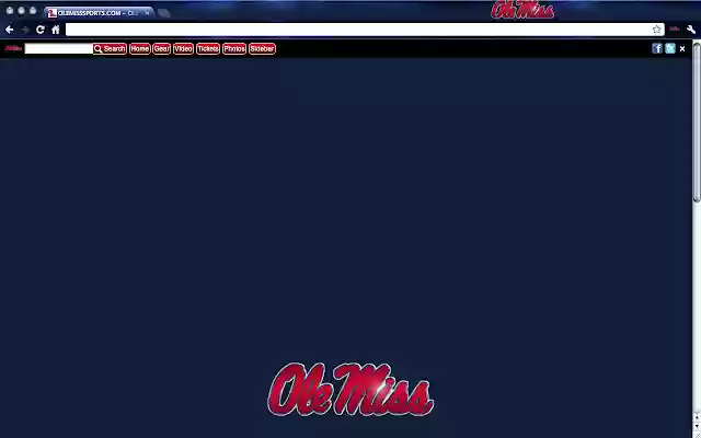 Ole Miss University Theme  from Chrome web store to be run with OffiDocs Chromium online