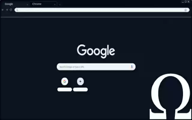 Omega Theme  from Chrome web store to be run with OffiDocs Chromium online