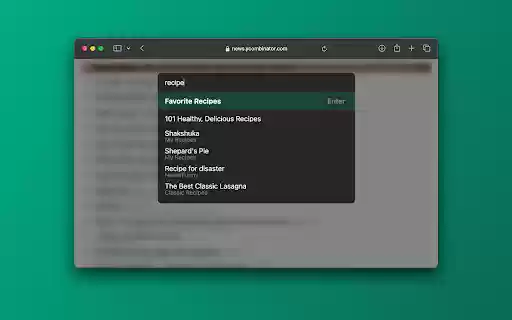Omni Bookmark  from Chrome web store to be run with OffiDocs Chromium online