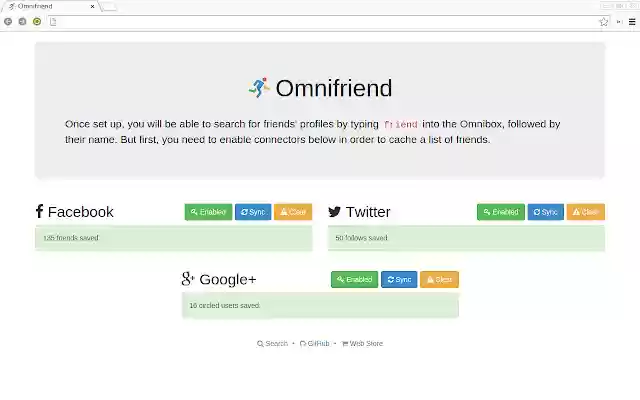 Omnifriend  from Chrome web store to be run with OffiDocs Chromium online