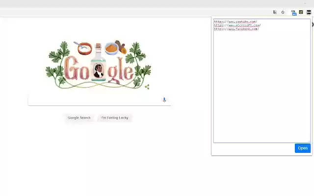 OMU  from Chrome web store to be run with OffiDocs Chromium online