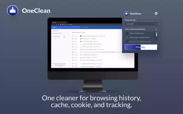 OneCleaner  from Chrome web store to be run with OffiDocs Chromium online