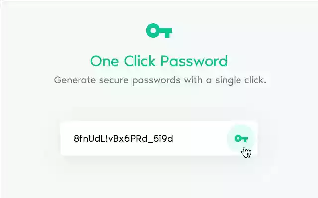 One Click Password from Chrome web store to be run with OffiDocs Chromium online One Click Password from Chrome web store to be run with OffiDocs Chromium online