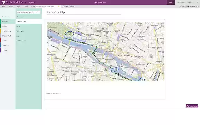 OneNote Online  from Chrome web store to be run with OffiDocs Chromium online