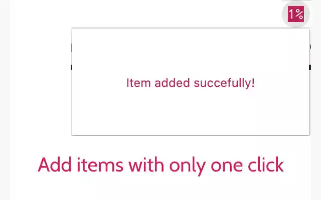 OnePercent Grow  from Chrome web store to be run with OffiDocs Chromium online