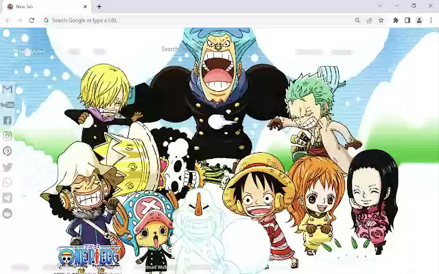 One Piece Chibi Wallpaperin Chrome with by