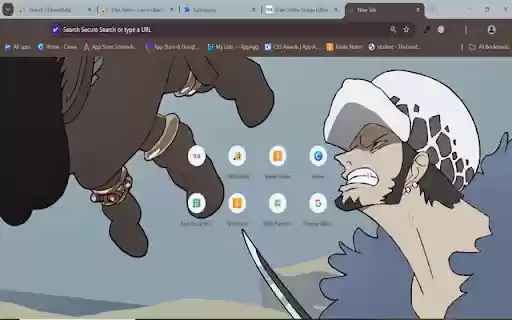 One Piece Law  from Chrome web store to be run with OffiDocs Chromium online