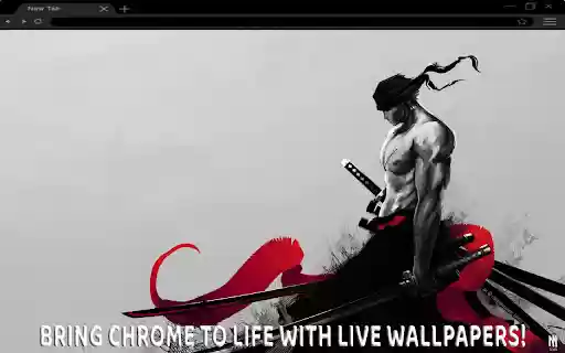 One Piece Roronoa Zoro live wallpaper  from Chrome web store to be run with OffiDocs Chromium online