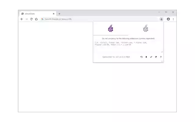 Onion Browser Button  from Chrome web store to be run with OffiDocs Chromium online