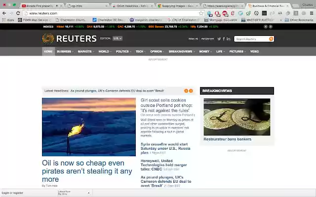 Onion Headlines  from Chrome web store to be run with OffiDocs Chromium online