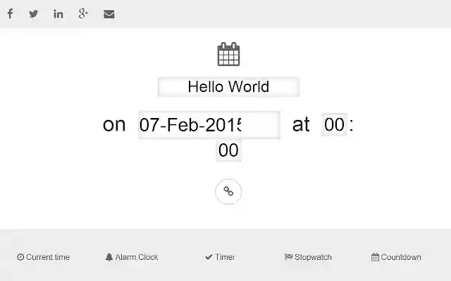 Online Countdown from Chrome web store to be run with OffiDocs Chromium online Online Countdown from Chrome web store to be run with OffiDocs Chromium online