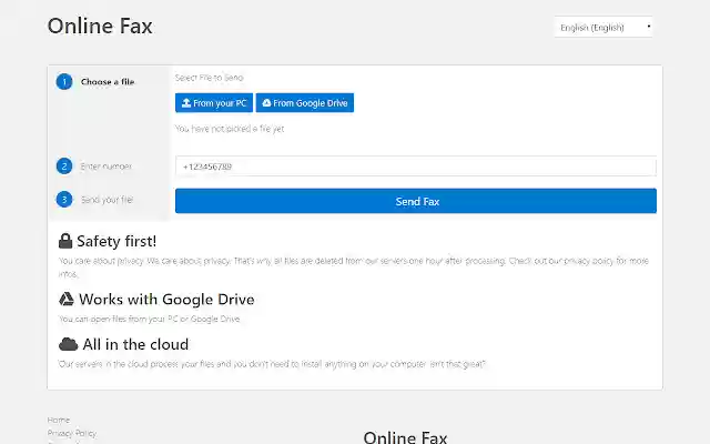 Online Fax from Chrome web store to be run with OffiDocs Chromium online Online Fax from Chrome web store to be run with OffiDocs Chromium online