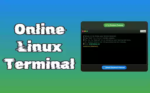 Online Linux Terminal Practice Commands  from Chrome web store to be run with OffiDocs Chromium online