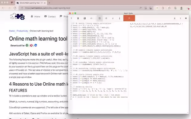 Online math learning tool from Chrome web store to be run with OffiDocs Chromium online Online math learning tool from Chrome web store to be run with OffiDocs Chromium online