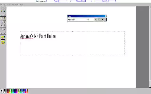 ONLINE MS PAINT PRO | IMAGE EDITOR PAINT TOOL  from Chrome web store to be run with OffiDocs Chromium online