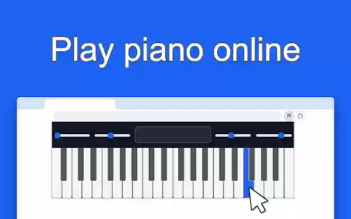 Онлайн-фортепіано з інтернет-магазину Chrome буде працювати за допомогою OffiDocs Chromium online