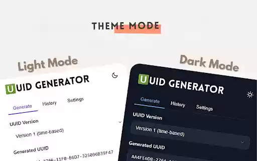 Online UUID Generator Tool from Chrome web store to be run with OffiDocs Chromium online Online UUID Generator Tool from Chrome web store to be run with OffiDocs Chromium online